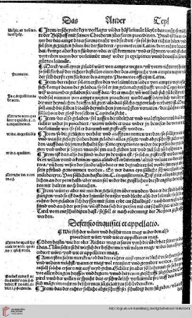 Defensio inquisiti et appellatio.