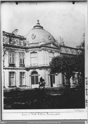 Gartenseite des Bundespalais, Thurn und Taxis Palais