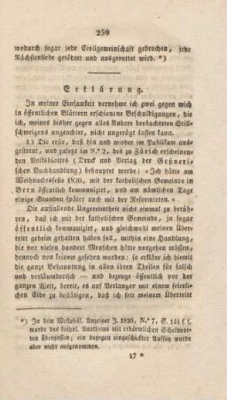 259-261 Erklärung