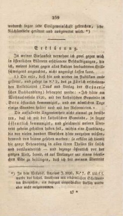 259-261 Erklärung