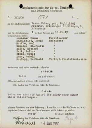 Weber, Franz