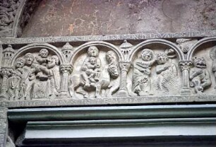 rechtes Portal — Szenen aus dem Leben Christi