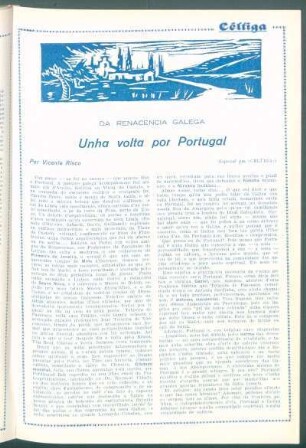 Da renacencia galega : Unha volta por Portugal