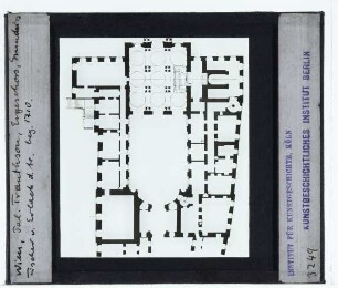Wien, Palais Trautson : Grundriss