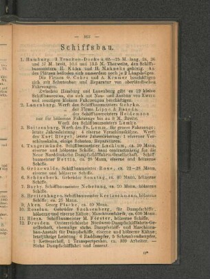 Schiffsbau.