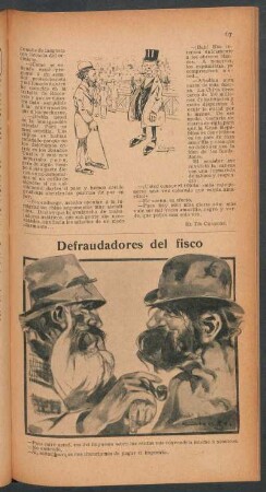 Desfraudadores del fisco - [Viñeta cómica]