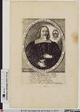 Bildnis Christian Berlich