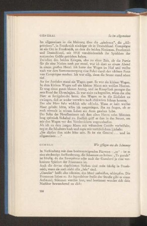 Gueule Wir pflegen uns die Schnauze