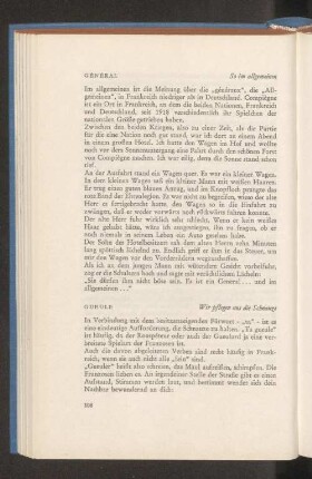 Gueule Wir pflegen uns die Schnauze
