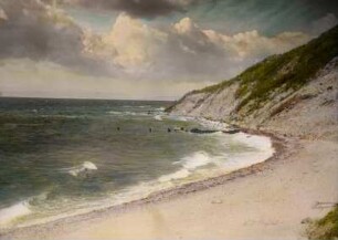 Insel Hiddensee. Nordspitze mit Steilküste am Dornbusch