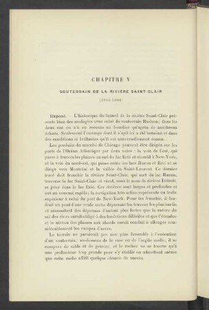 Chapitre V Souterrain De La Riviére Saint-Clair