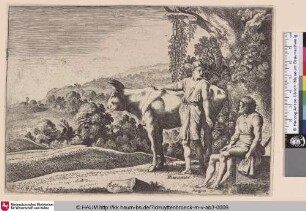 [Merkur unterhält sich mit Argus; Mercury converisng with Argus]