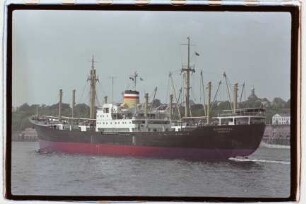 Blumenthal (1961), Frachtschiff (reefer), Hamburg-Amerika Linie, Hamburg, Bau-Nr. 952