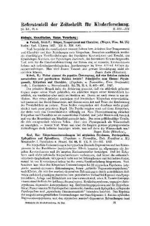 Biologie, Konstitution, Rasse, Vererbung