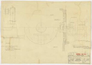 Einbau v. registrierenden Tourenzähler