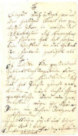 Widmungsblatt von Max von Schenkendorf