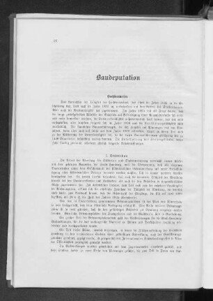 Baudeputation