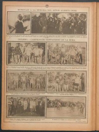 Homenaje a la memoria del señor Alberto Pons