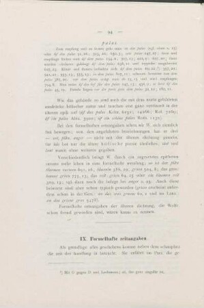 IX. Formelhafte zeitangaben.