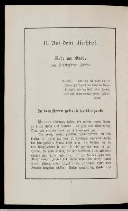 Auf dem Kirchhof