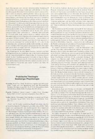 547-550 [Rezension] Weyhofen, Hans Theo, Trost