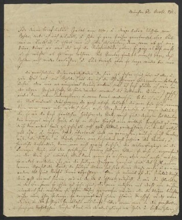 Brief an Jacob Grimm : 06.11.1812-01.01.1840