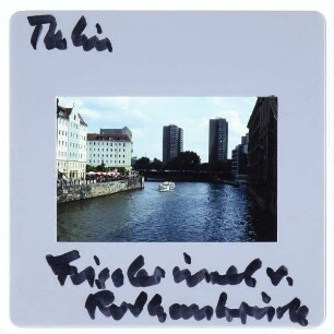 Berlin, Fischerinsel,Berlin, Rathausbrücke