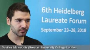 6th HLF – Interviews with young researchers: Vasilios Mavroudis