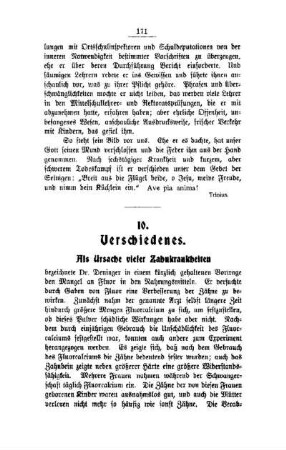 Verschiedenes