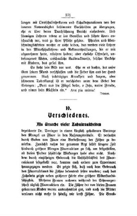Verschiedenes