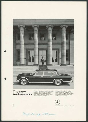 The new Ambassador