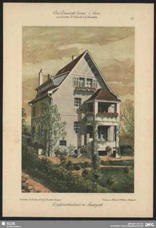 Einfamilienhaus in Stuttgart
