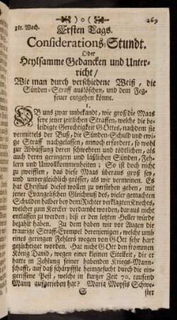 269-276, Considerations-Stundt oder heylsamme Gedancken und ...