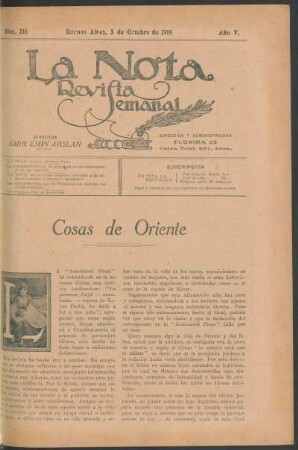 Cosas de oriente
