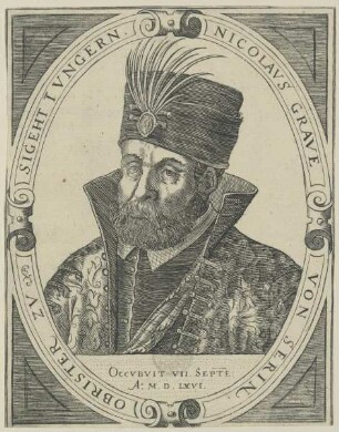 Bildnis des Grafen Miklós Zrinyi
