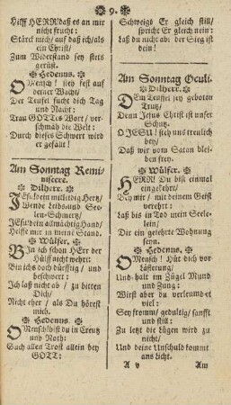 Am Sonntag Oculi