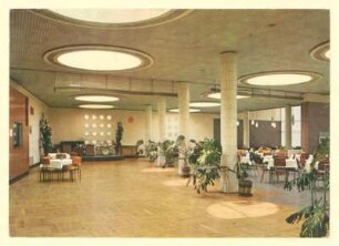 HO-Großgaststätten "Tierpark Berlin", "Festsaal" -täglich Kaffeekonzert (3 Restaurants mit insgesamt 550 Plätzen)