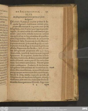 XLVI. An syllogismi proprii sint in prima [et] secunda figuris?