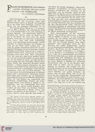9: Franz Schuberts einstimmige Lieder, Gesänge und Balladen mit Texten von Schiller, [3]