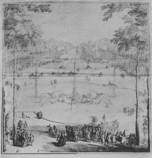 Versailles, Schlosspark, Apollo-Bassin