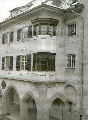 Fischer, Theodor; Hall / Tirol (Österreich); Postgebäude - Außenansicht