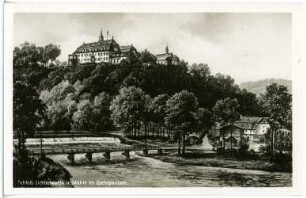 Lichtenwalde. Schloss und Mühle