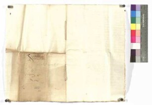 Hans Fritz zu Beutingen, Lösung einer Verlobung; Siegel: Stadt Neuenstein.