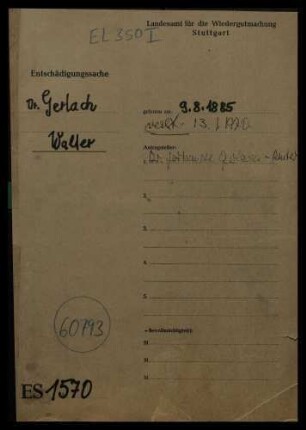 Gerlach, Walter