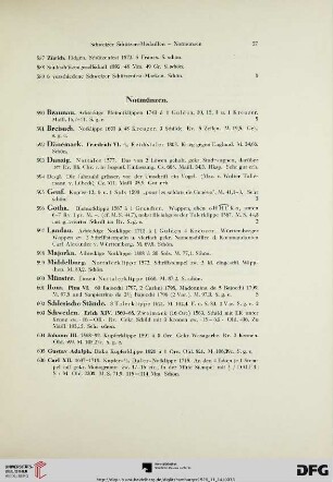 Notmünzen (Nr. 590-615)