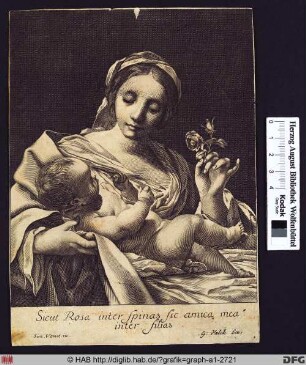 Maria mit dem Kind.