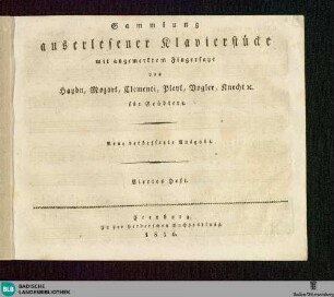 4: Viertes Heft