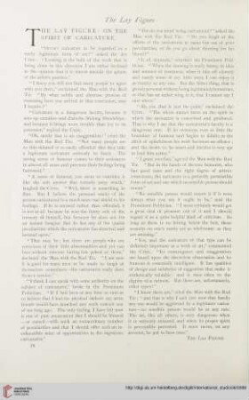 The Lay Figure: On the spirit of caricature