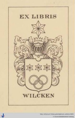 [Provenienz]: Wilcken, ...