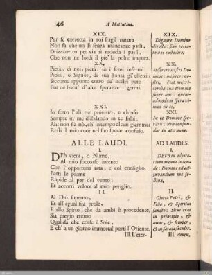 Alle Laudi.
